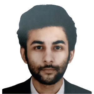 Portrait of Barrister Hamza Salahuddin